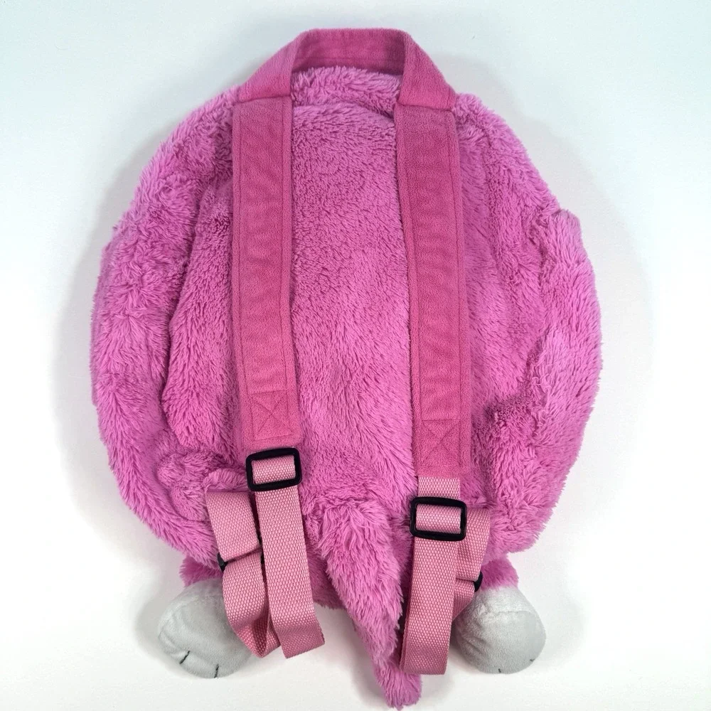Pink Plush Cat Backpack Y2K Kids Senior Year Kiddie Backpack Trend Jay Franco